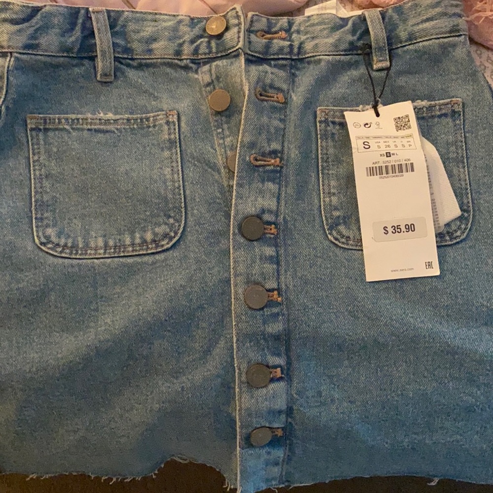 Zara jean skirt